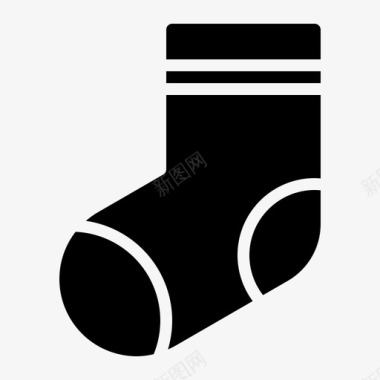 袜子袜子衣服衣服和配件铭文图标