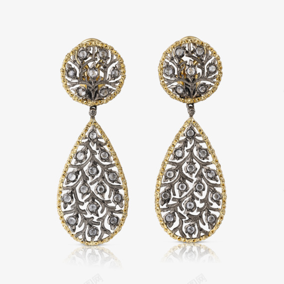 Buccellati  Earrings  Ramage耳坠  Jewelry珠宝png免抠素材_88icon https://88icon.com 耳坠 珠宝