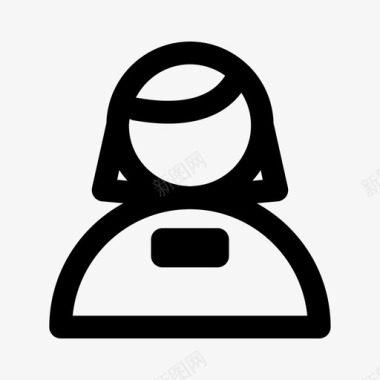 火焰人化身女性人图标