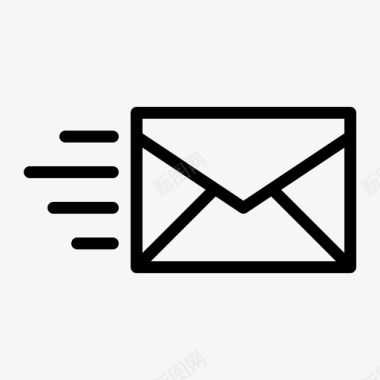 发送邮件发送邮件电子邮件信件图标