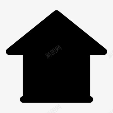 塔建筑房子建筑物家图标