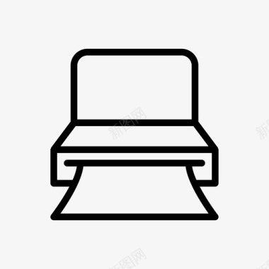 打印机打印机设备办公工具图标