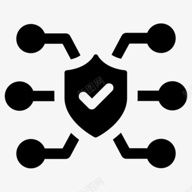 公共标识安全安全保护图标