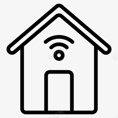 火焰图标素材智能家居物联网监控图标