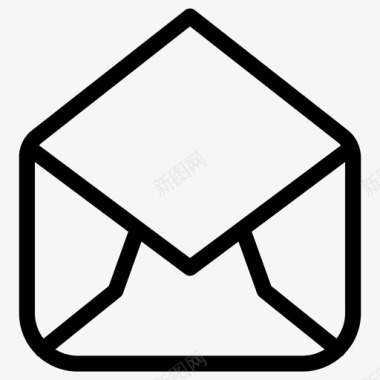 通信邮件通信电子邮件图标