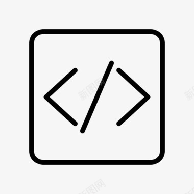 种植业图标代码编码开发人员图标