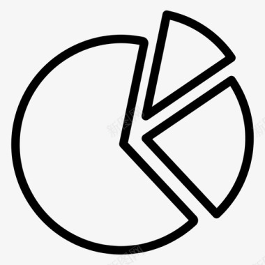 相框图饼图圆图报表图图标