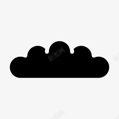 云存储云数据库存储图标
