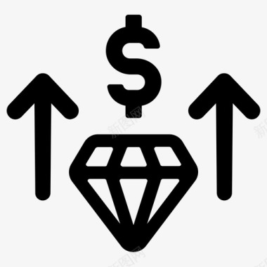 公共交通标识价值财务贷款图标