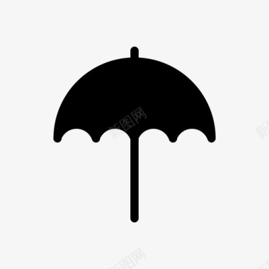保护伞盖保护图标