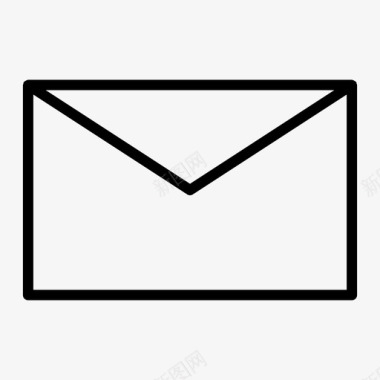 电子邮件客户端信封电子邮件商务图标集图标