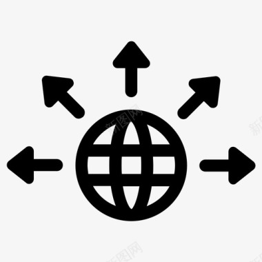 分发全球浏览器分发图标