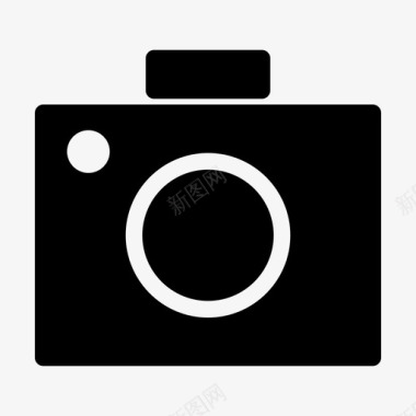摄影照相机迷你照相机照片图标
