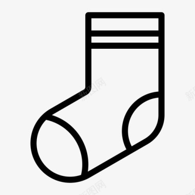 袜子袜子衣服保暖图标