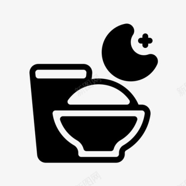 公共交通标识苏胡尔禁食穆斯林图标