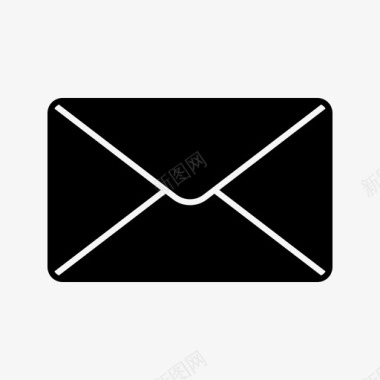 商务电子邮件商务信函信封图标