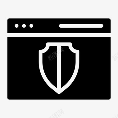 公共标识安全web安全浏览器internet图标