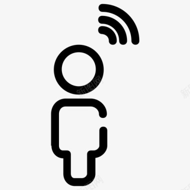 火焰人人信号立场图标