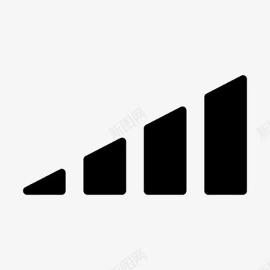 数据调整图标信号电平信号数据信号指示器图标