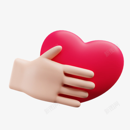 Fall in love 3D平面小png免抠素材_88icon https://88icon.com 平面