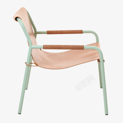 水粉色休闲椅家具 学校椅子 美工合集素材