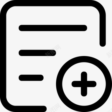 线性图标坐标订单新增图标