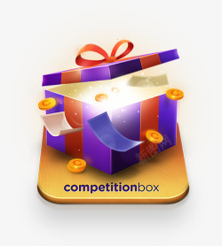 Competition Box  Icon design for iOS Application画面稿素材