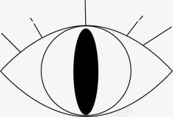 大囧眼眼睛大眼素材