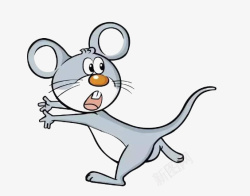 坐在火车的老鼠老鼠逃跑的老鼠高清图片