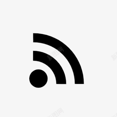 WiFi信号雷达wifi信号icon线性小图标下载图标
