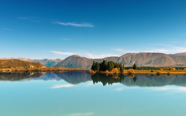 山水自然背景背景