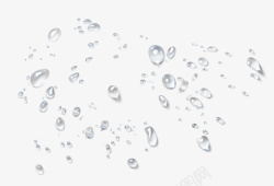 气泡水珠气泡透明小元素高清图片