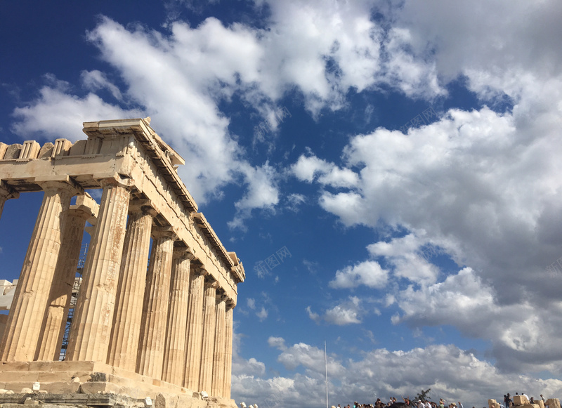 希腊雅典神庙风景jpg设计背景_88icon https://88icon.com 希腊 希腊特色 旅行 神庙 雅典