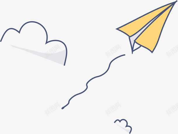 手绘卡通装饰云朵纸飞机png免抠素材_88icon https://88icon.com 云朵 卡通 手绘 漫画纸飞机 纸飞机 纸飞机图案 装饰
