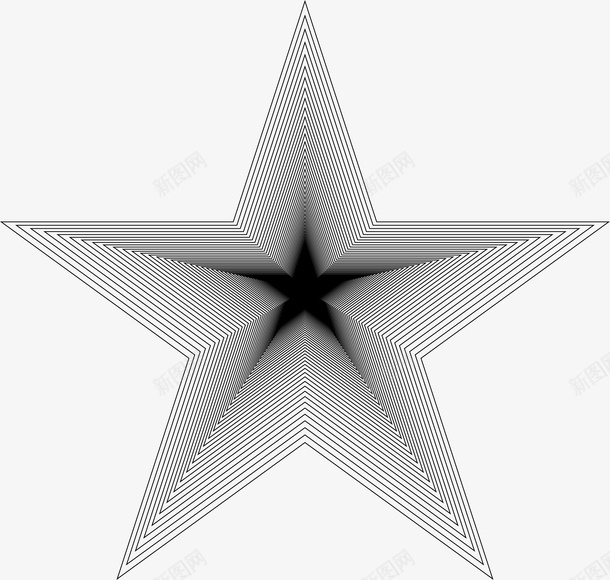 五角星矢量图案免抠eps免抠素材_88icon https://88icon.com 免抠 底纹 星星 线型 边框