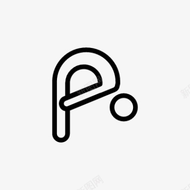 线性图标坐标柔韧性icon线性小图标PNG下载图标