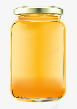 简洁蜂蜜罐子蜂蜜罐子png高清图片