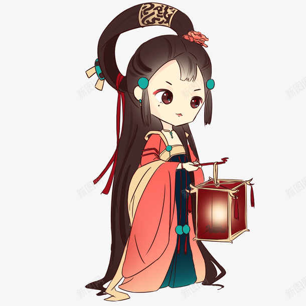 古风Q版汉服妃子psd免抠素材_88icon https://88icon.com Q版 古风 妃子 汉服 汉服女