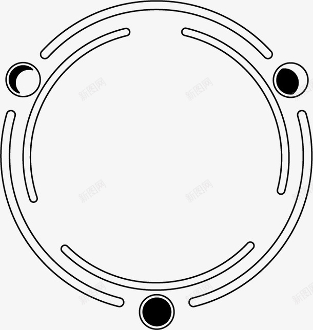 圆圈外框装饰png免抠素材_88icon https://88icon.com 圆圈 外框 装饰 游戏