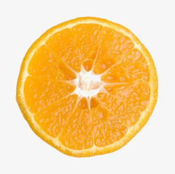 水果橙子切开的橙子素材