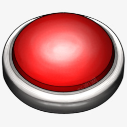 按钮启动红色光泽素材