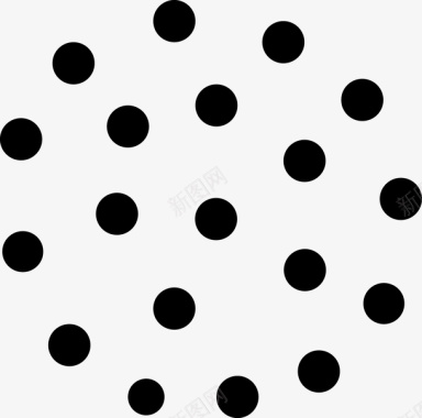 太阳能板黑点符号斑点板绘素材图标