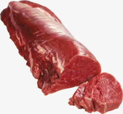 后腿肉里脊肉排酸肉肉类素材