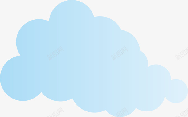 渐变云朵装饰元素png免抠素材_88icon https://88icon.com 云朵 装饰 漂浮 童话