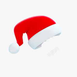 圣诞老人的红帽子素材