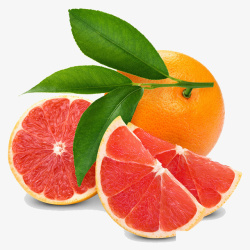 切开血橙橙子血橙食物水果高清图片