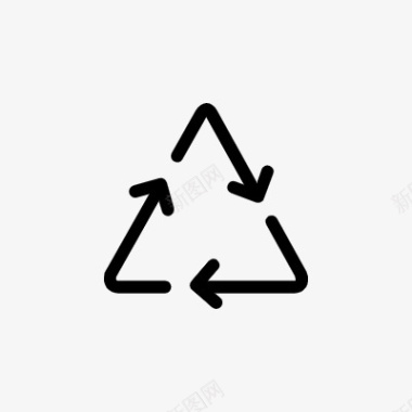 环保可回收icon线性小图标PNG下载图标