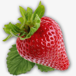 扣好的水果新鲜草莓免扣素材高清图片