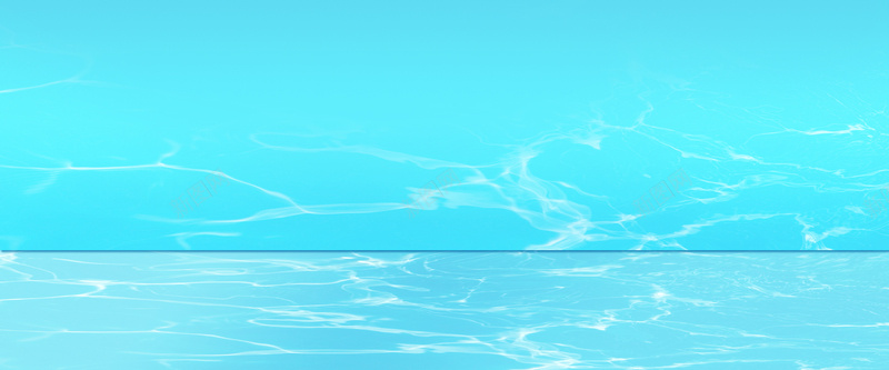 清凉夏季水光蓝色背景背景