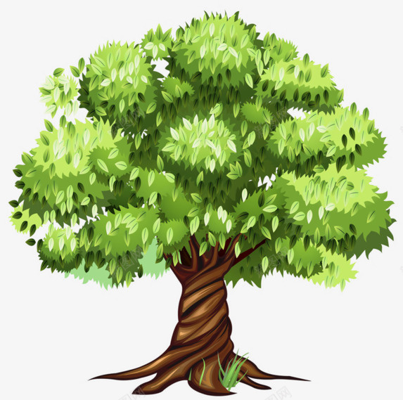 精美手绘高清矢量插画树png免抠素材_88icon https://88icon.com 手绘 插画 树 树冠 树头 植物 矢量